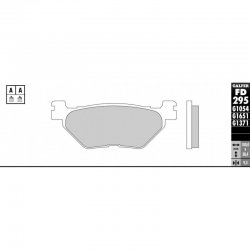 Тормозные колодки GALFER FD295 G1054